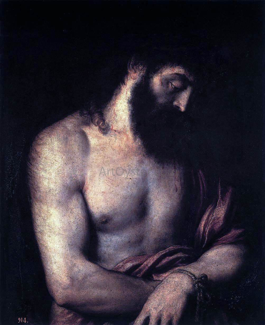 Titian Ecce Homo - Canvas Print