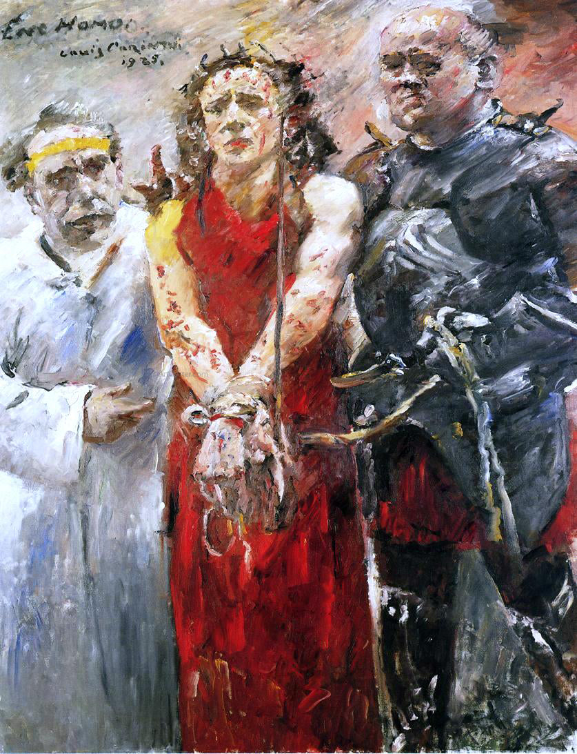 Lovis Corinth Ecce Homo - Canvas Print