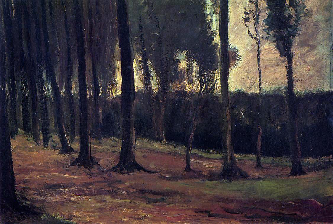 Vincent Van Gogh Edge of a Wood - Canvas Print