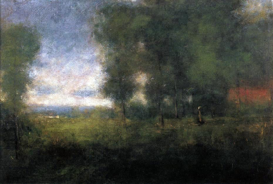 George Inness Edge of the Woods - Canvas Print