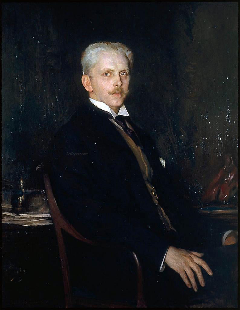 Edmund Tarbell Edward Robinson - Canvas Print