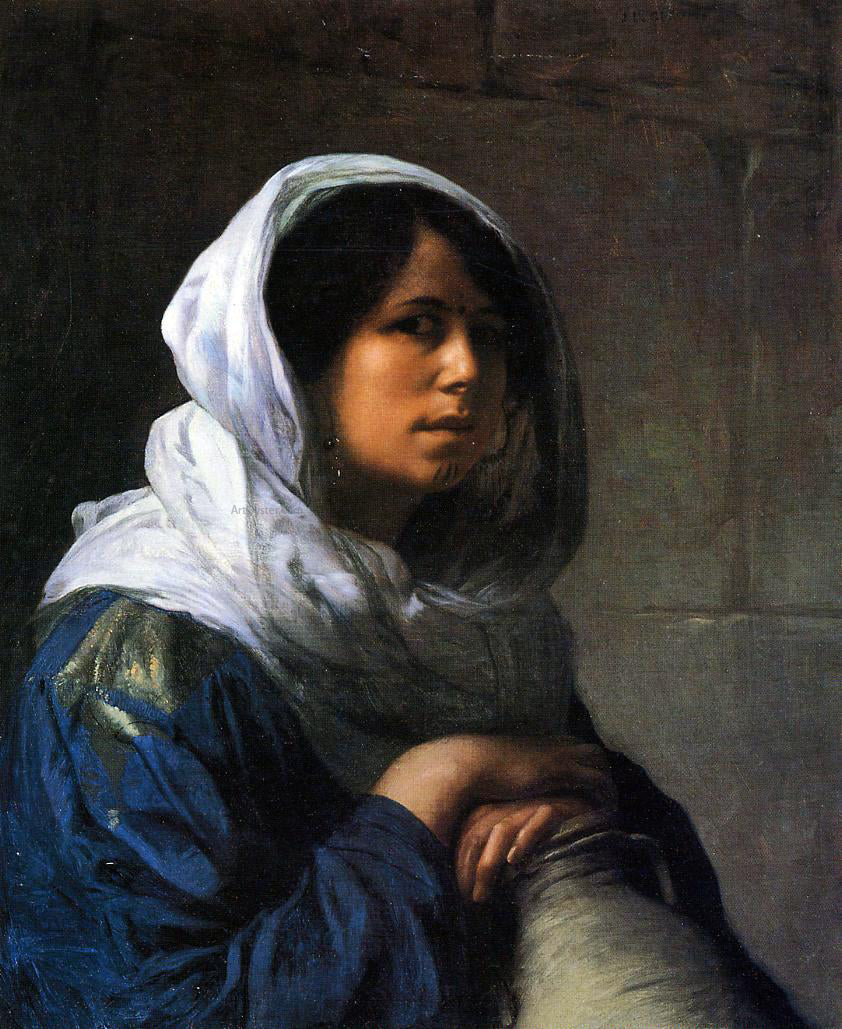 Jean-Leon Gerome Egyptian Water Carrier - Canvas Print