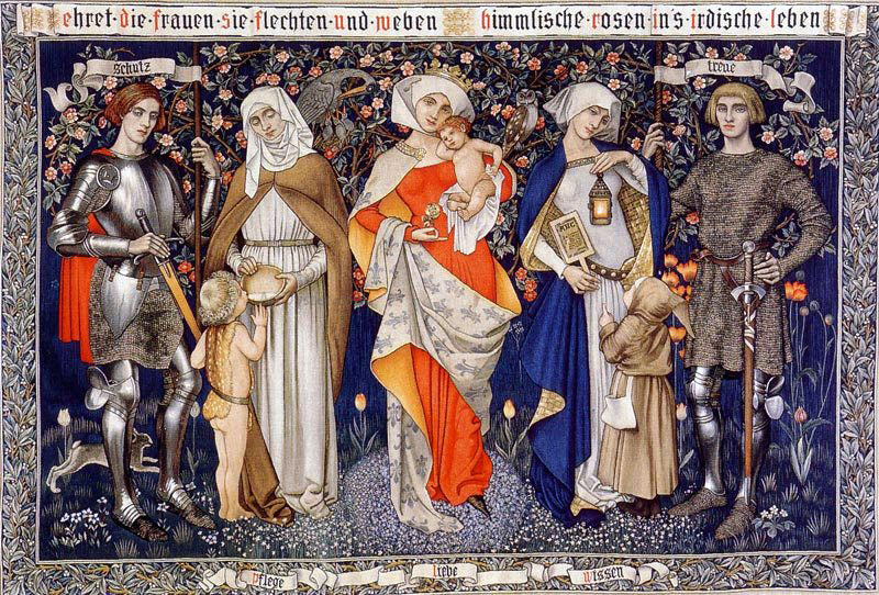 Marianne Preindelsberger Stokes Ehret die Frauen - Canvas Print