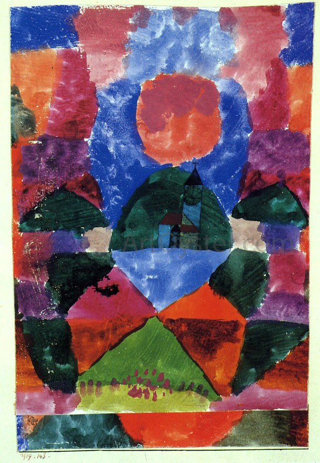 Paul Klee Ein Druck von Tegernsee - Canvas Print