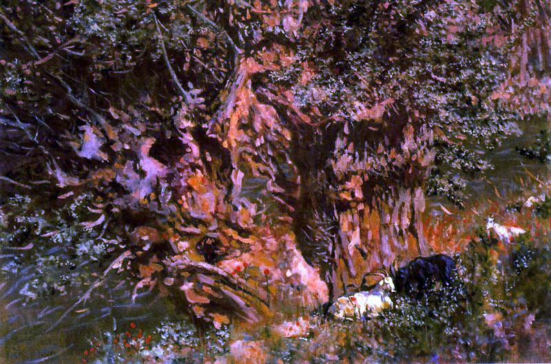 Antonio Munoz Degrain El Arbol Centenario - Canvas Print