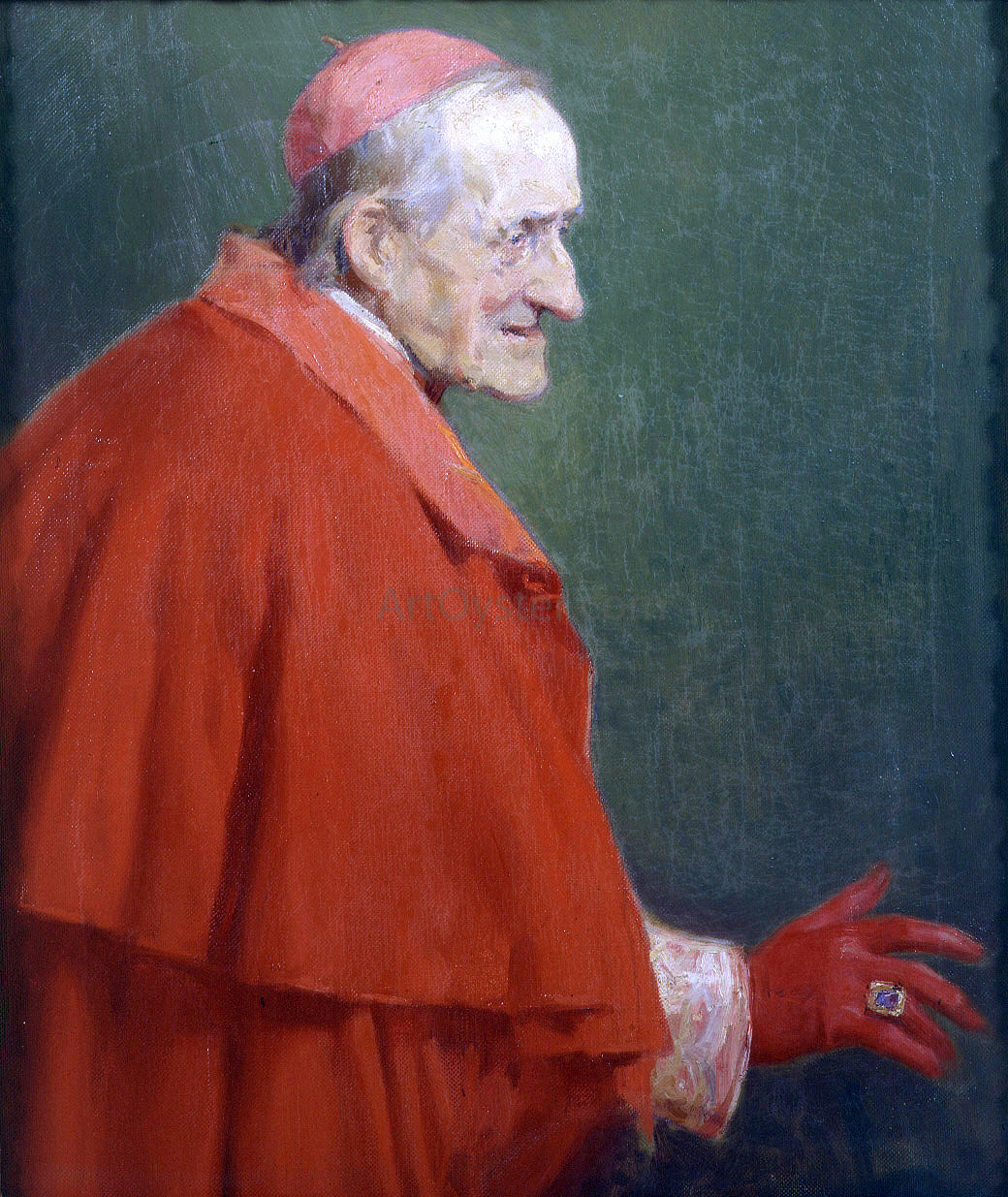 Jose Benlliure Gil El Cardenal - Canvas Print
