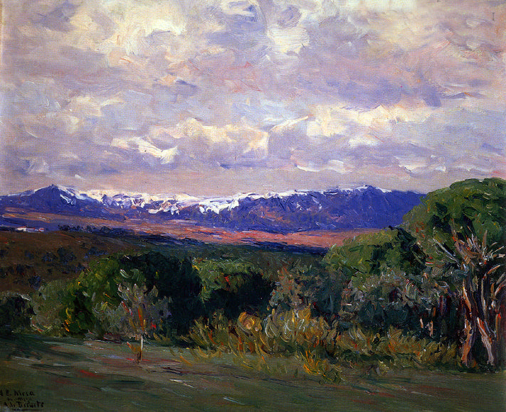 Aureliano De Beruete y Moret El Guadarrama - Canvas Print