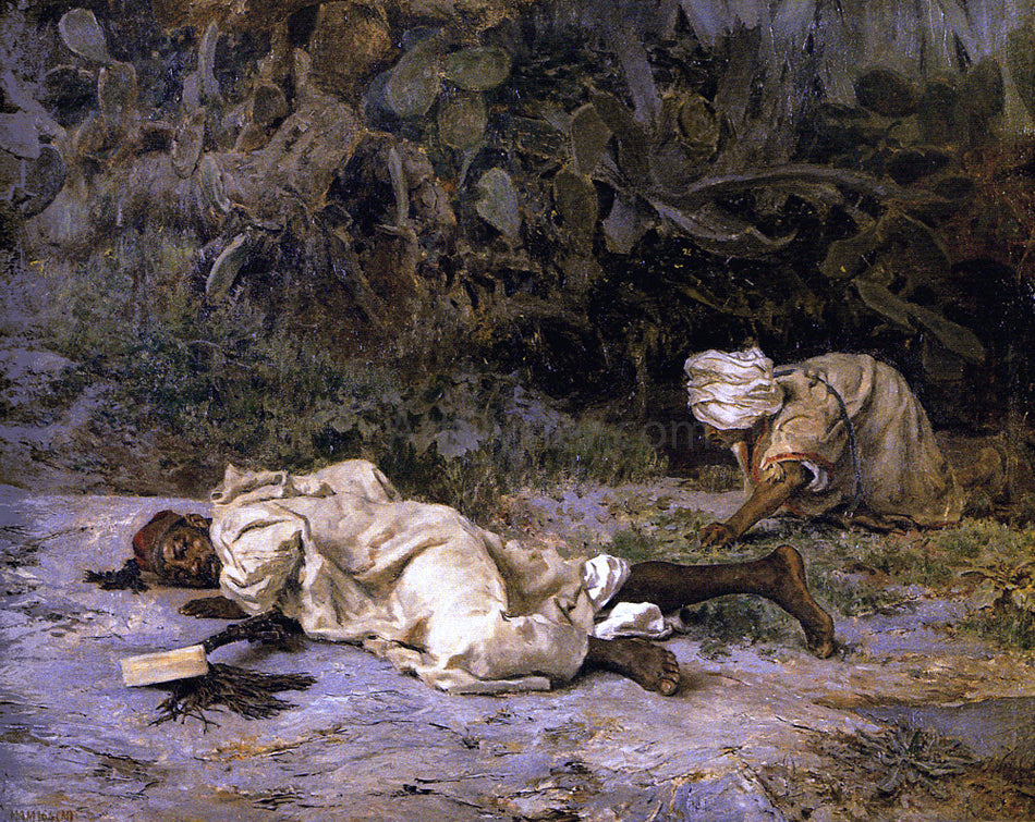 Antonio Munoz Degrain El Rastreador - Canvas Print