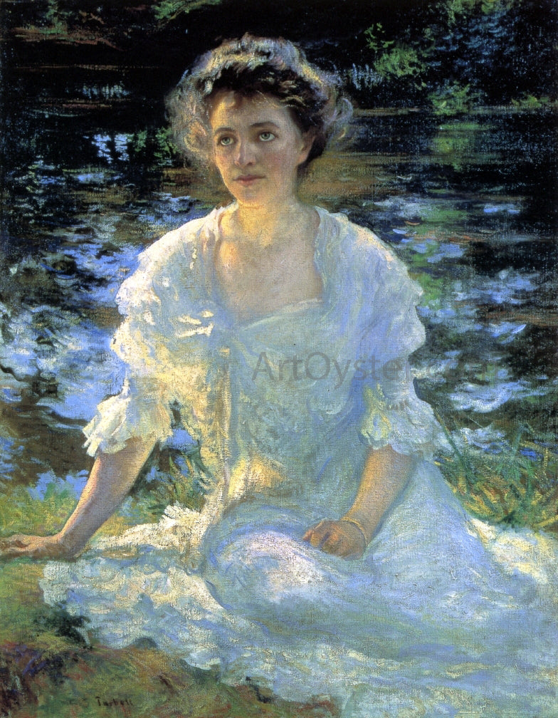 Edmund Tarbell Eleanor Hyde - Canvas Print