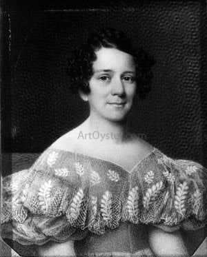 Alvan Clark Eliza Kimball - Canvas Print