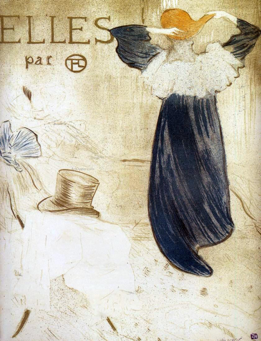 Henri De Toulouse-Lautrec Elles - Canvas Print