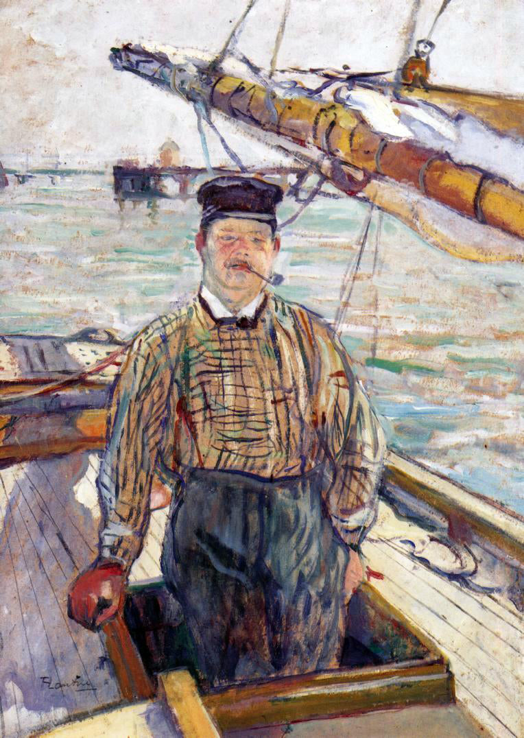 Henri De Toulouse-Lautrec Emile Davoust - Canvas Print