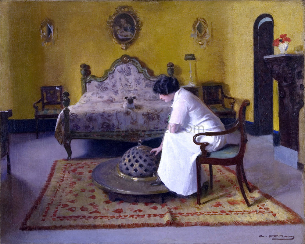 Ramon I Carbo En la Habitacion - Canvas Print