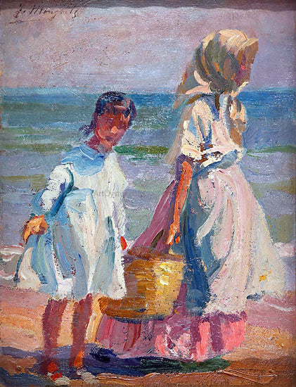 Mongrell Torrent En la Playa - Canvas Print