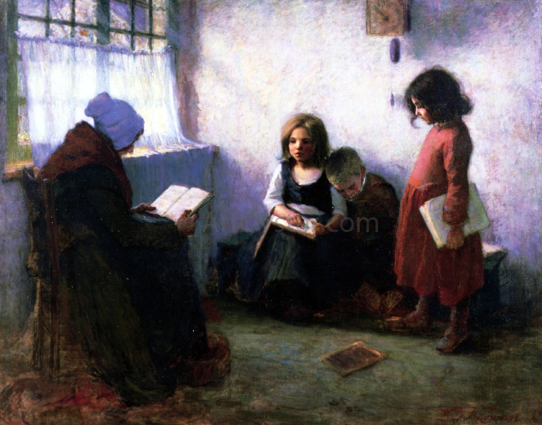 Willie Betty Newman En Penitence - Canvas Print