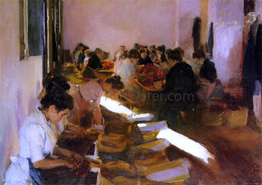 Joaquin Sorolla Y Bastida Encajonando Pasas, Javea - Canvas Print