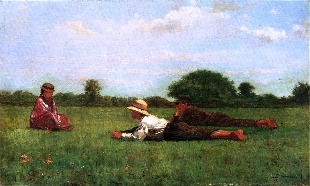 Winslow Homer Enchanted - Canvas Print