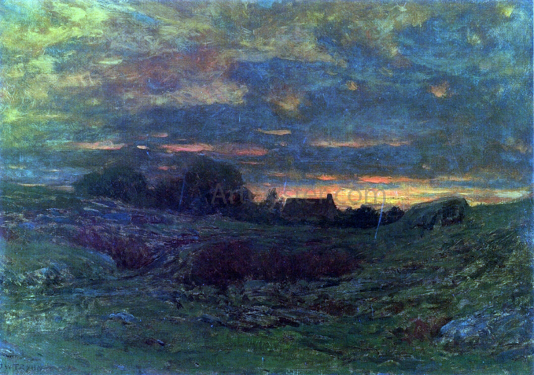 Dwight W Tryon End of Day - Canvas Print