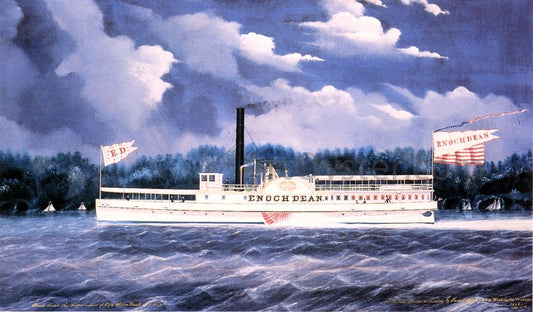 James Bard Enoch Dean - Canvas Print