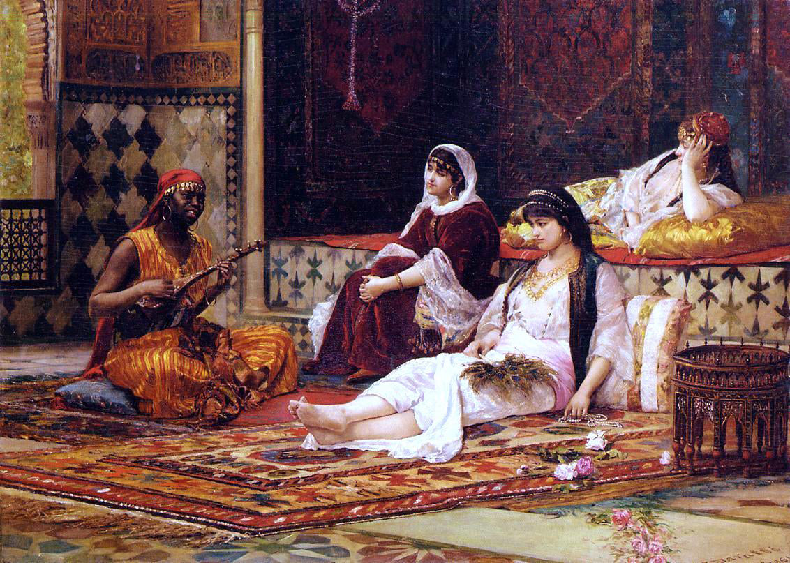 II Titian Ramsey Peale Entertaining the Favorites - Canvas Print