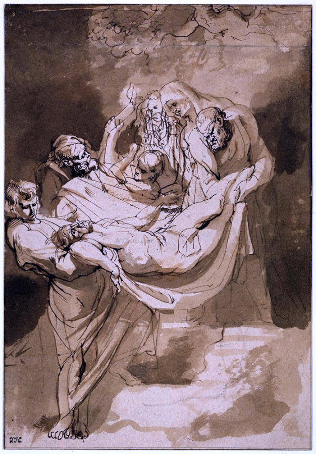 Peter Paul Rubens Entombment - Canvas Print