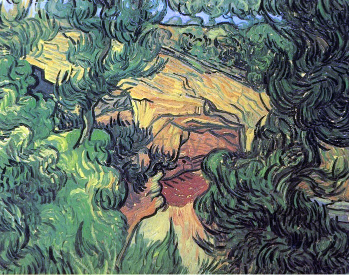 Vincent Van Gogh Entrance to a Quarry - Canvas Print