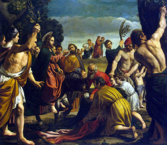 Pedro Orrente Entry into Jerusalem - Canvas Print