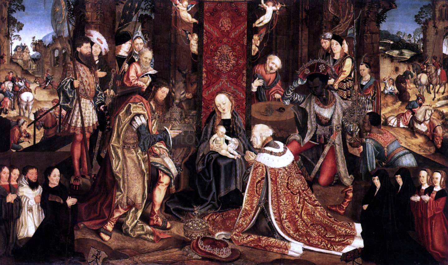 Painters (2) Masters Epiphany - Canvas Print