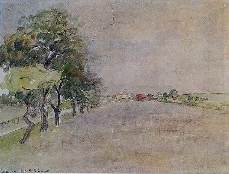 Camille Pissarro Eragny - Canvas Print