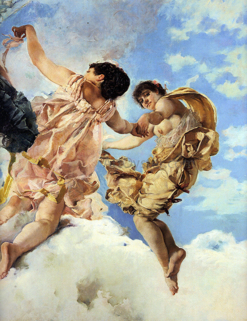 Emilio Sala y Frances Estudio de Figuras - Canvas Print