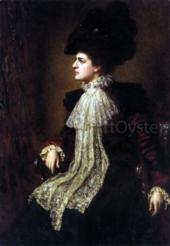 Eastman Johnson Ethel Eastman Johnson Conkling - Canvas Print