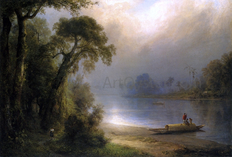 Frederic Edwin Church Evening in the Tropics - Canvas Print