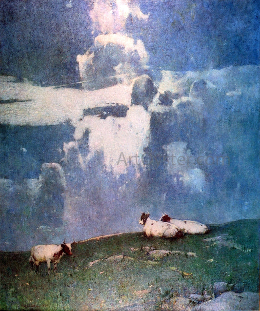 Emil Carlsen Evening Light - Canvas Print