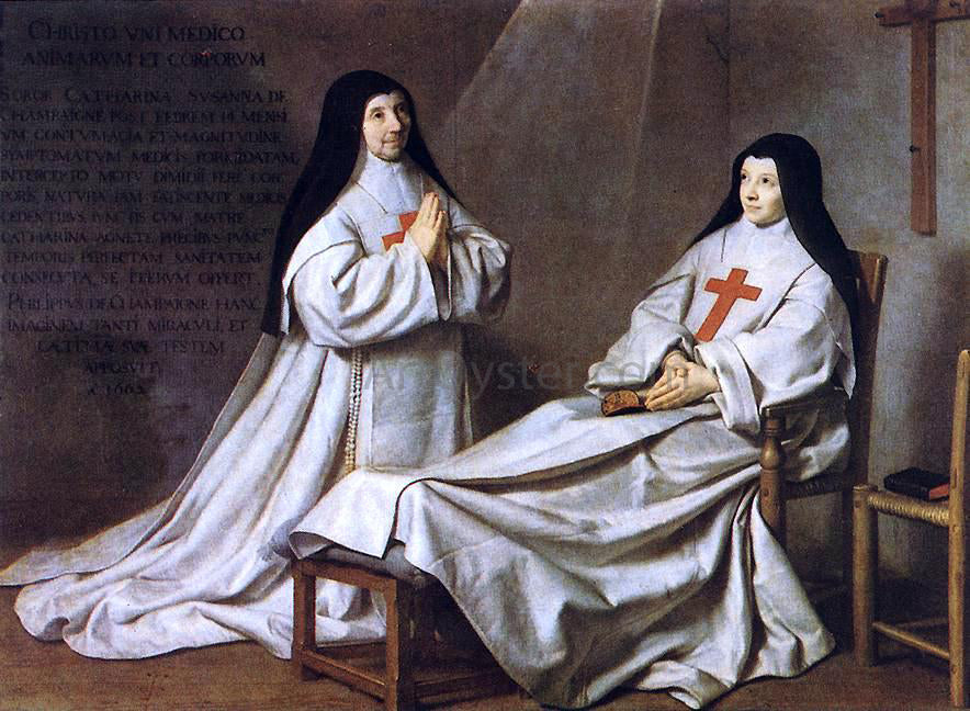 Philippe De Champaigne Ex Voto - Canvas Print