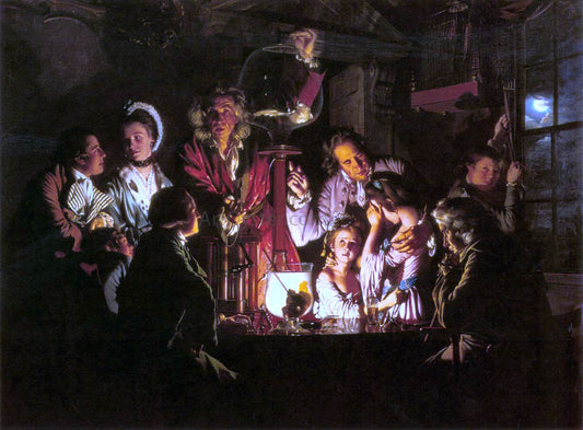 Joseph Wright Experiment with the Air Pump - Canvas Print