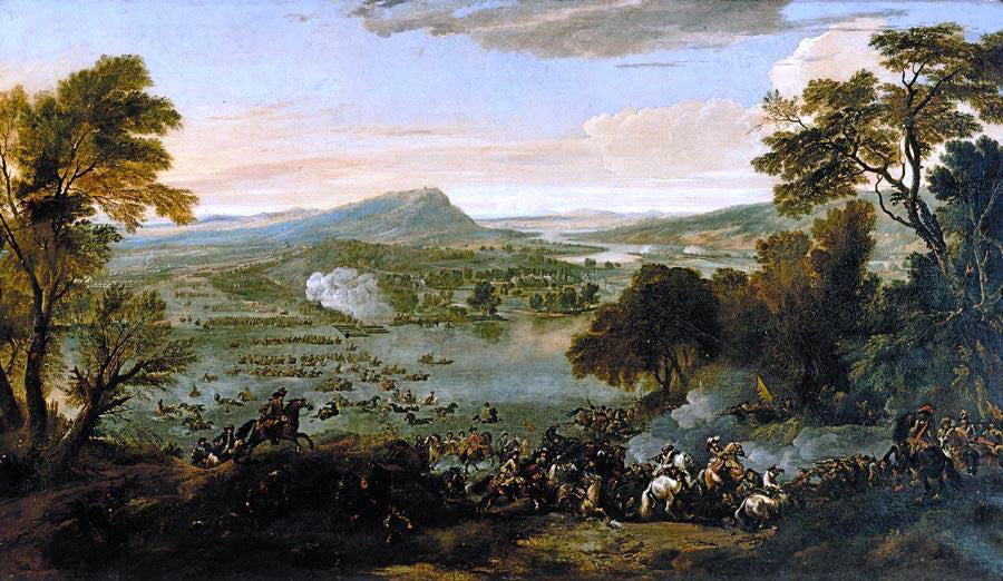 Jan Wyck Extensive Landscape - Canvas Print