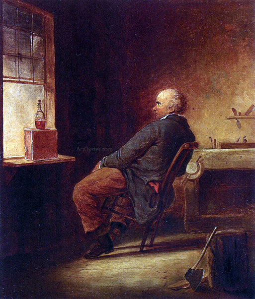 Francis William Edmonds Facing the Enemy - Canvas Print