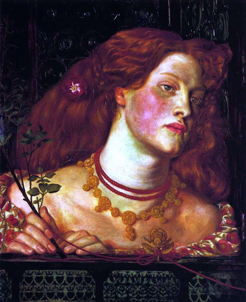 Dante Gabriel Rossetti Fair Rosamund - Canvas Print