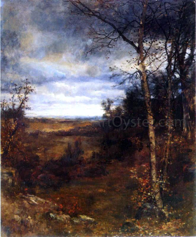 Jervis McEntee Fall Landscape - Canvas Print