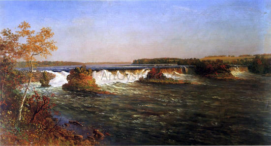 Albert Bierstadt Falls of St. Anthony - Canvas Print