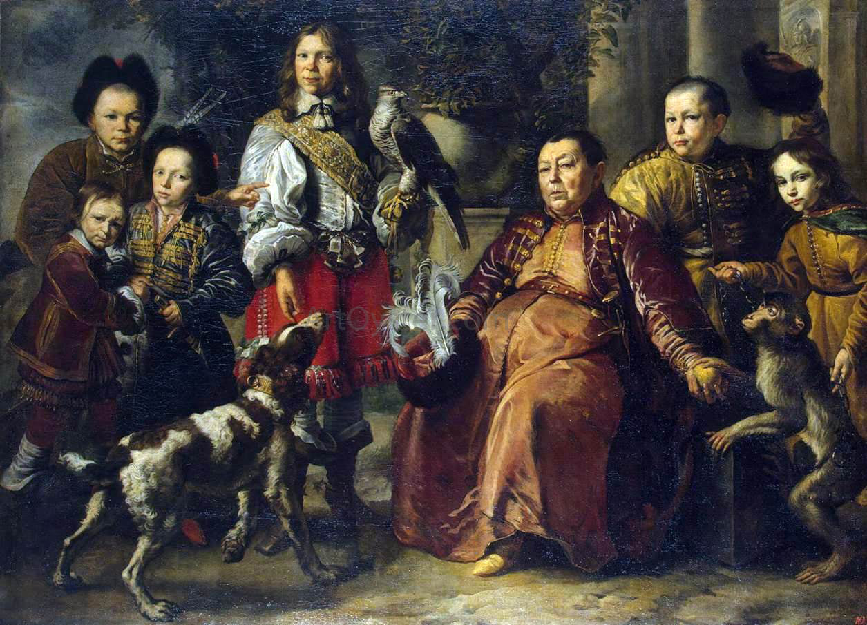 II Daniel Schultz Family Portrait - Canvas Print