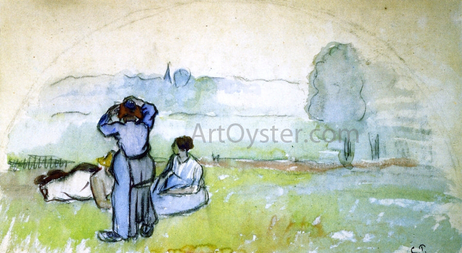 Camille Pissarro Fan Project - Canvas Print