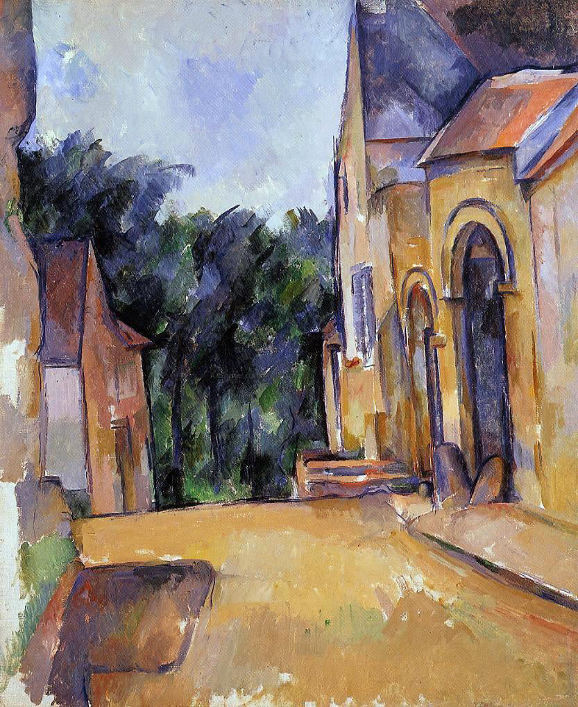 Paul Cezanne Farm at Montgeroult - Canvas Print