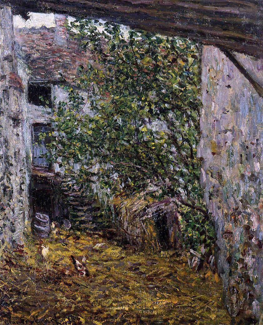 Claude Oscar Monet Farmyard - Canvas Print