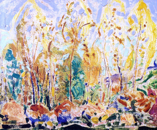 Alfred Henry Maurer Fauve Landscape - Canvas Print