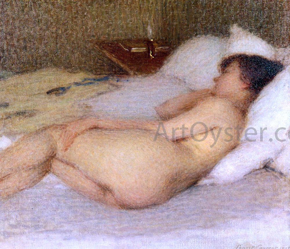 Ernest-Joseph Laurent Femme Nue - Canvas Print