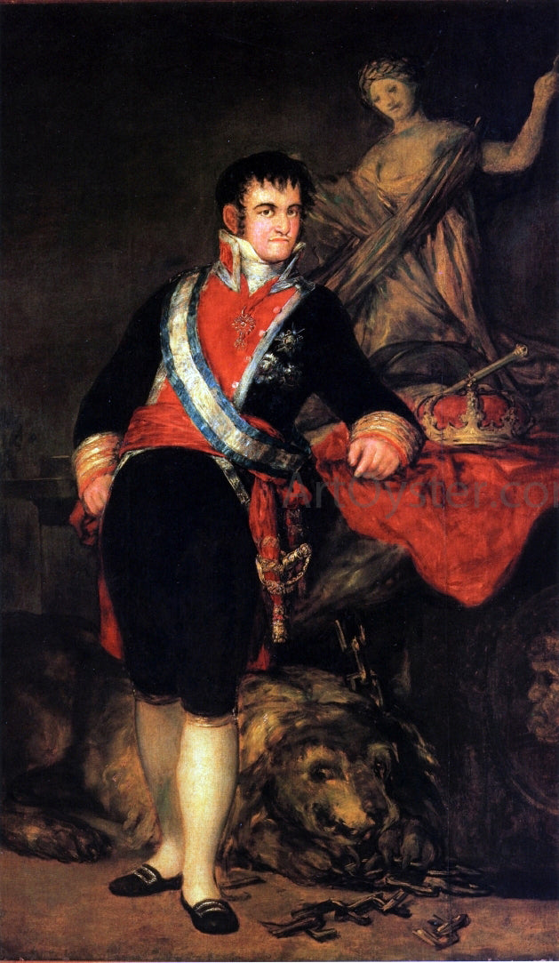Francisco Jose de Goya Y Lucientes Fernando VII - Canvas Print