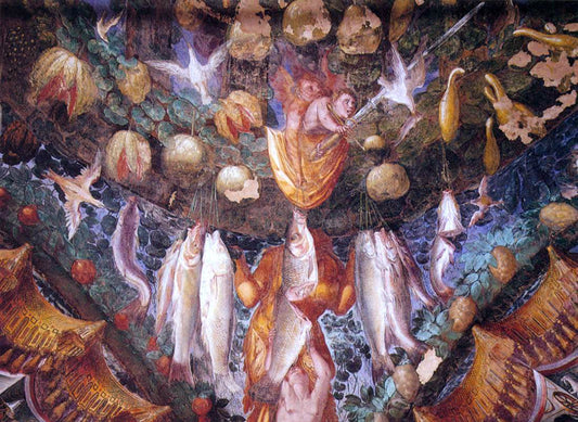 Cristofano Gherardi Festoon Decoration (detail) - Canvas Print