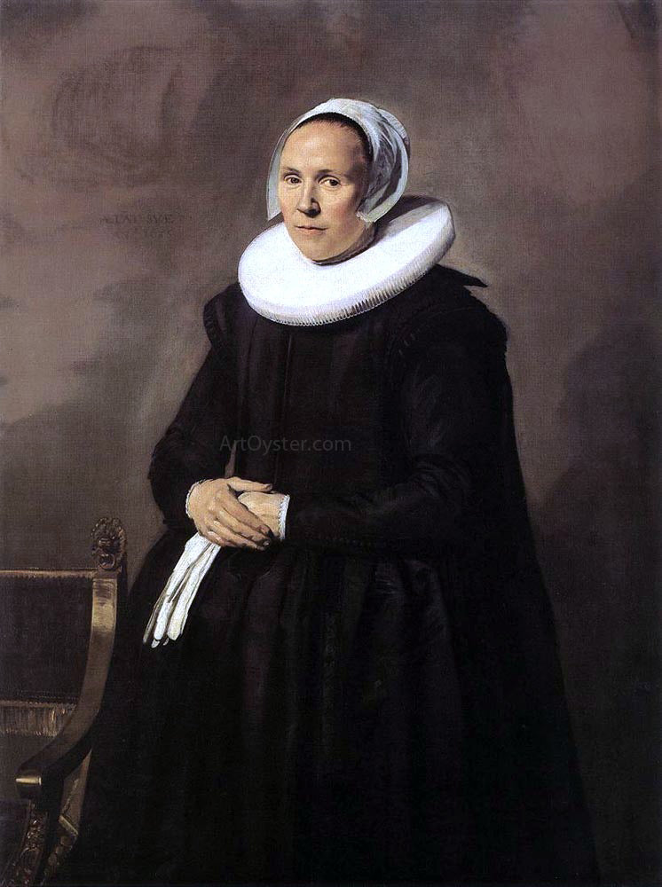 Frans Hals Feyntje van Steenkiste - Canvas Print