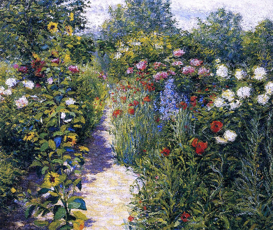 John Leslie Breck Field of Poppies - Canvas Print